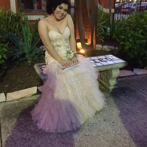 Jovanni Pink Prom Dress